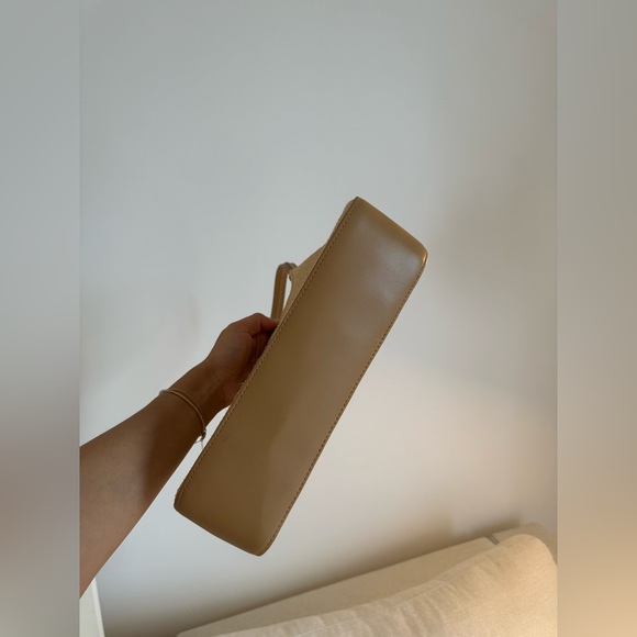 Nine West Accessories | Tan Faux Woven Straw or Wicker Handbag - Picture 7 of 8